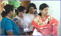 Nurses during Group Discussion