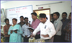 Chior Members at God's Praise