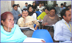 Participants Listens to Speaker 